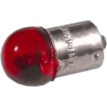 Autožárovka Autožárovka 12V 5W BA15s (červená) - Autolamp