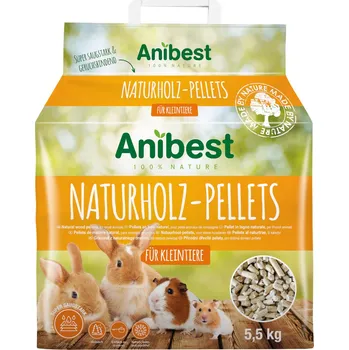 Tuhé palivo Anibest - přírodní dřevěné pelety - 10 l