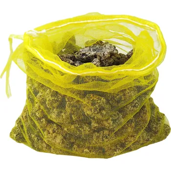 Akvarijní technika Síťka na filtrační média 5,5 l - Happet Pond filter media bag yellow