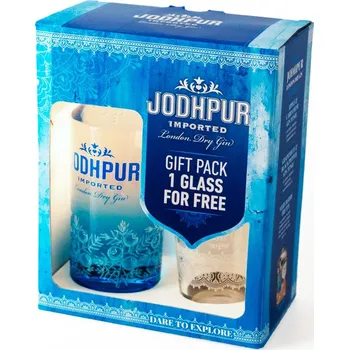 Gin Jodhpur Gin 43% Gift Box 0,7l