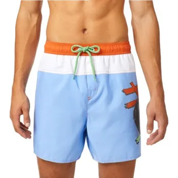 Dámské plavky Pánské koupací kraťasy - A03887-0GDAD-8BE - sv.modrá/bílá - Diesel L sv.modrá/bílá