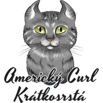 Samolepicí dekorace na vozidlo Samolepka na auto AMERICKÝ CURL KRÁTKOSRSTÁ