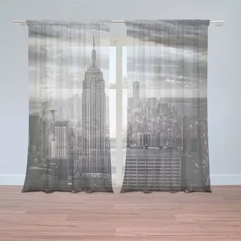Záclona Záclony Manhattan: 2 ks - 150x250 cm - Sablio
