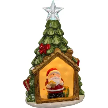 Dekorativní svítidlo Světelná vánoční dekorace z keramiky Casa Selección ID_1444193