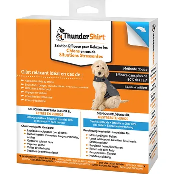 Dámská vesta ThunderShirt® zklidňující vesta, šedá - velikost M