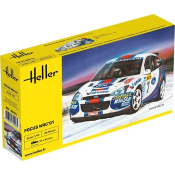 Plastikový model Heller 1/43 Ford Focus WRC'01