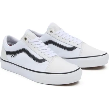 Dámské tenisky Tenisky Vans Skate Old Skool leather white/white UK 7,5 (EUR 41) 2024 - Odesíláme do 24 hodin