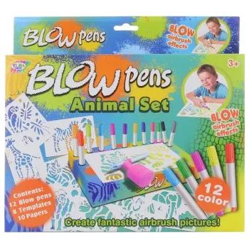 Foukací fixy safari