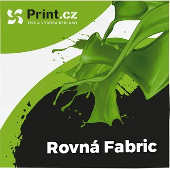Pop Up textilní stěna Fabric rovná s tiskem, 2x3 (153x225 cm)