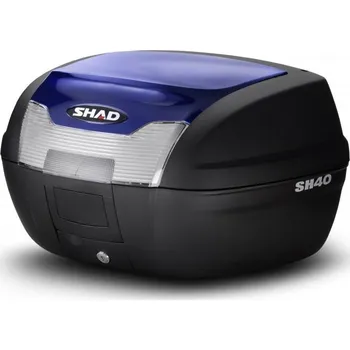 Zavazadlo na motocykl KUFR SHAD SH40 Blue s plotnou