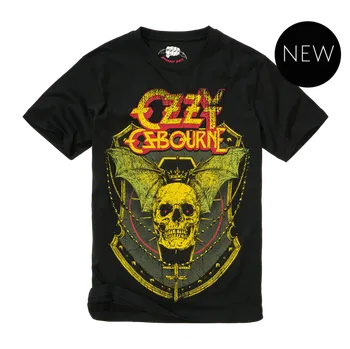 Oblečení a móda Tričko Brandit Ozzy Skull, černé - XL
