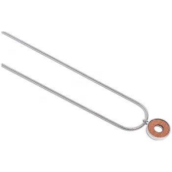Náhrdelník Náhrdelník s dřevěným detailem s možností výměny či vrácení do 30 dní - JWN29