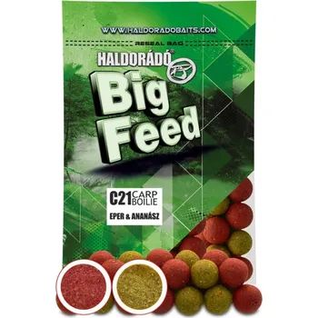 Boilies Haldorádó Big Feed - C21 Boilie - Jahoda a Ananás