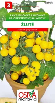 Semeno Osiva Moravia Rajče keříčkové balkónové žluté Solanum lycopersicum 0,15 g