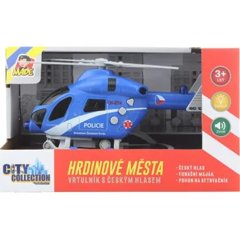letadlo a vrtulník Policejní vrtulník baterie český hlas
