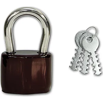 zámek visací 12.45 3 kl., vyjímatelný třmen