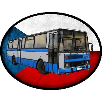 Nášivka nášivka s autobusem KAROSA C734