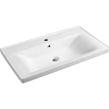 Umyvadlo AQUALINE SAVA 80 nábytkové umyvadlo 80x46x16,5 cm 2080