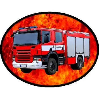 Nášivka nášivka pro hasiče SCANIA CAS 20 (hasičské nášivky)