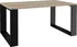 Konferenční stolek Topeshop Loft Modern dub sonoma/černý