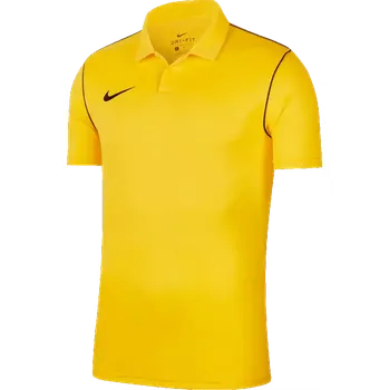 Pánská móda Pánská polokošile s krátkým rukávem Nike Dry Park 20 Polo žlutá