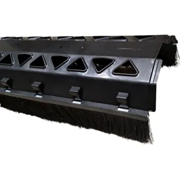 Větrací pás HPi s kartáčem šířka 180 mm, kartáč 60 mm délka 1 m černý