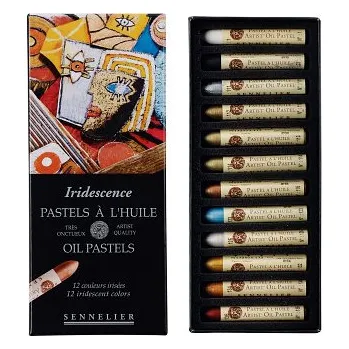 Sada olejových pastelů Sennelier 12ks metalické odstíny (Sada olejových pastelů Sennelier 12ks metalické odstíny)
