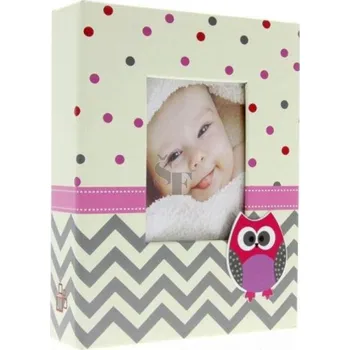 Fotoalbum Fotoalbum GEDEON BRAVO II zasouvací 10x15cm 200ks 217415 růžové