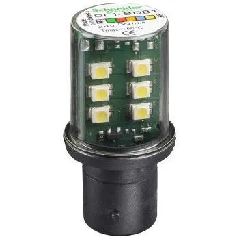 Žárovka SCHN DL1BDB1 LED - BA15, 24 V - BÍLÁ RP 1,5kč/ks
