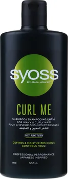 Šampon Syoss Curl Me Shampoo šampon pro vlnité a kudrnaté vlasy 500 ml