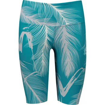 Dámské kalhoty Dámské legíny nad kolena premium ALTISPORT VOJ/ALW001LEG02 EMERALD S