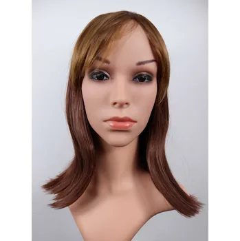 Paruka Wigorous Sandra - polodlouhá vlnitá hnědá paruka