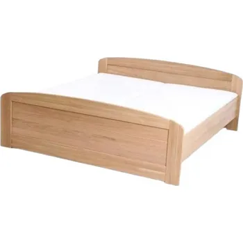 Postel Dřevěná postel Pavla s oblým čelem 200x160 Buk Doprava ZDARMA.