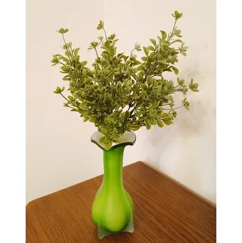 umělá květina Umělý buxus 34 cm světle zelený
