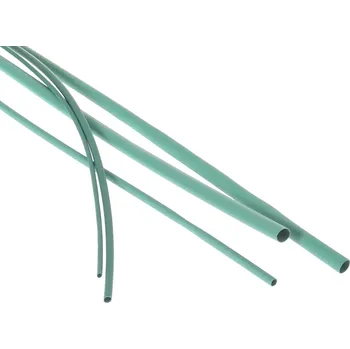 elektrický kabel MDtools Bužírka - hadička smršťovací 3,2/1,6 mm, délka 1 m, polyetylen - zelená
