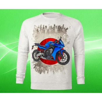 Pánská mikina mikina HONDA CBR650F BLUE dámská XS (mikina s motorkou)