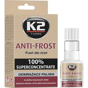 K2 ANTI-FROST 50ML (K2 směs do paliva proti usazování vody na dně nádrže)