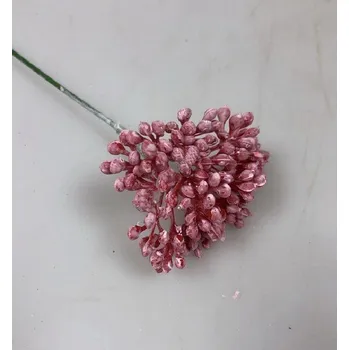 Zahradní dekorace Bobulky zápich 25 cm, růžové