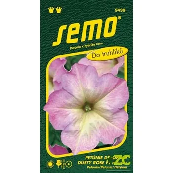 Semeno SEMO Petunie mnohokvětá - Debonair Dusty Rose F1 13p