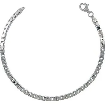 Náramek Stříbrný pánský náramek BOX délka náramku 18cm