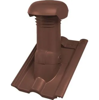 Bramac Classic komplet odvětrání 100 PVC DuroVent / červenohnědá