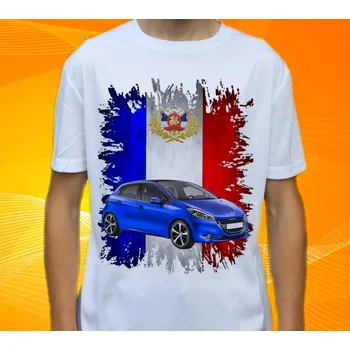 Pánské tričko tričko Peugeot 208 II S (triko s osobním autem )