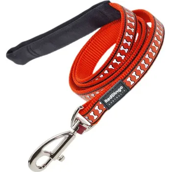 Vodítko pro psa Reflexní vodítko pro psa Red Dingo Oranžová (2 x 120 cm)