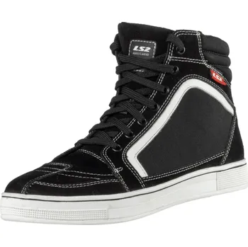 Moto obuv LS2 DORON MAN BOOTS WHITE BLACK 39