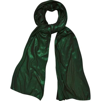 Šátek Zelený společenský třpytivý šátek