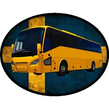 Nášivka nášivka s autobusem SCANIA A30 Ovál