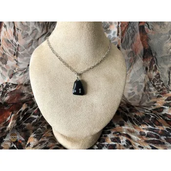 Řetízek Dubový skřítek Řetízek s přívěskem z obsidiánu 2– přírodní elegance a ochranná síla