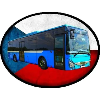 Nášivka nášivka IVECO Crossway LE II Obdélník (nášivka s autobusem)