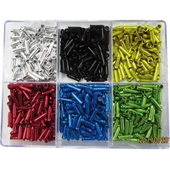 Lanko pro jízdní kolo Koncovka Sting - ST-651 Brzdová Červená