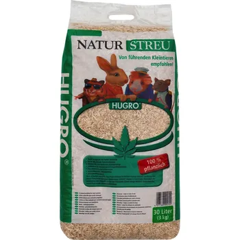 Podestýlka pro kočku 2x30 l Hugro Konopné stelivo